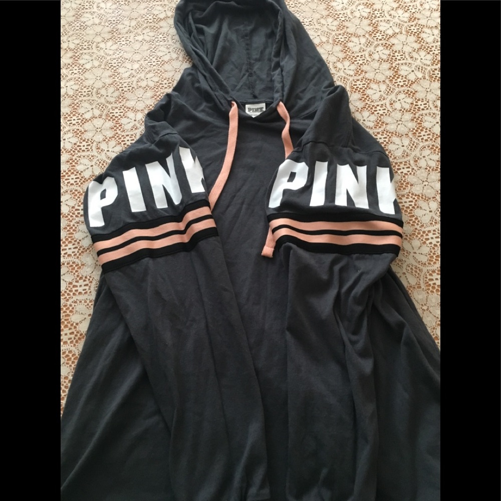 Pink brand Dark Gray Sweatshirt Size XS